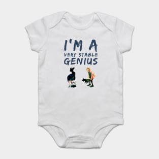 I’m a Very Stable Genius Baby Bodysuit